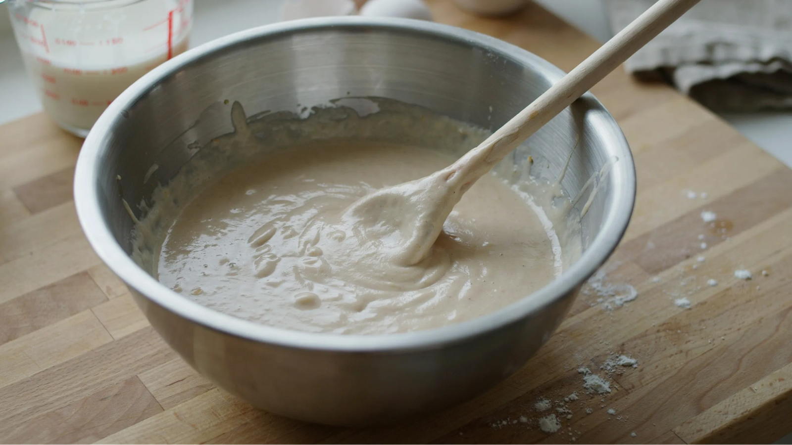 Step 2 - Achieve the Perfect Batter Consistency

